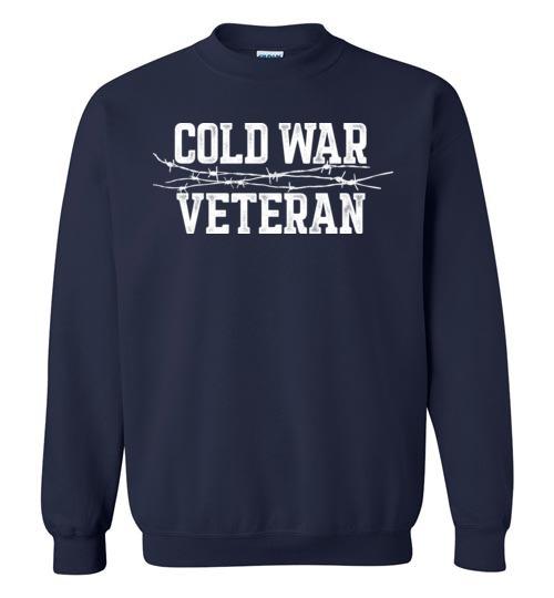 Load image into Gallery viewer, Cold War Veteran - Men&#39;s/Unisex Crewneck Sweatshirt
