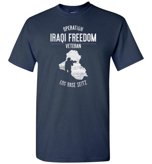 Operation Iraqi Freedom "Log Base Seitz" - Men's/Unisex Standard Fit T-Shirt